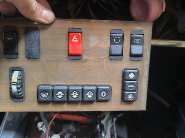 Блок климата. Рест. w126