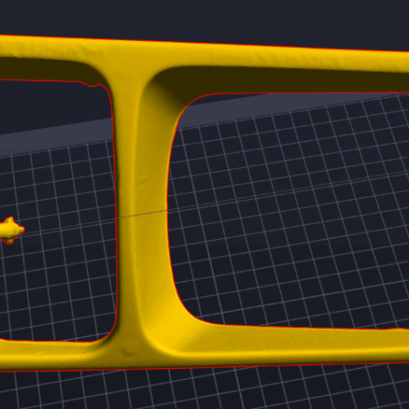 Очки фары W126 USA