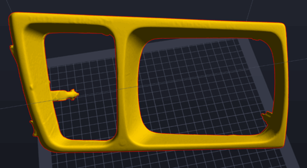 Очки фары W126 USA